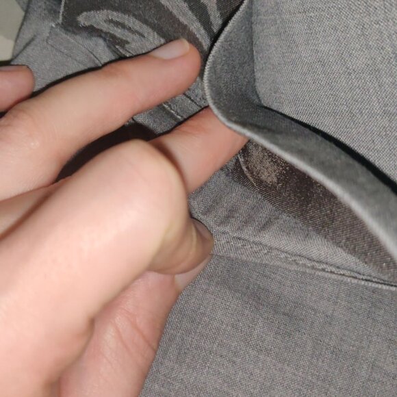 J Lindeberg grey sharkskin suit 38x30US 48x46EU modern slim fit Hopper 100% wool - Picture 11 of 11